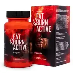 Fat Burn Active supplement bottle – NuviaLab thermogenic for active lifestyle